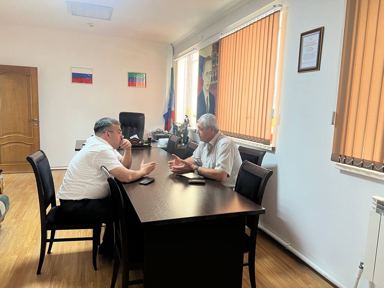 Министр труда Дагестана проверил работу социальных учреждений в Гергебильском районе