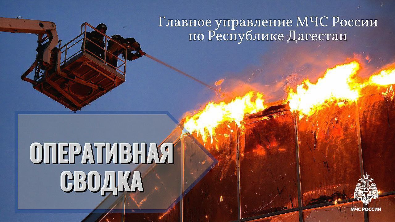 В Дагестане за сутки произошло 17 пожаров