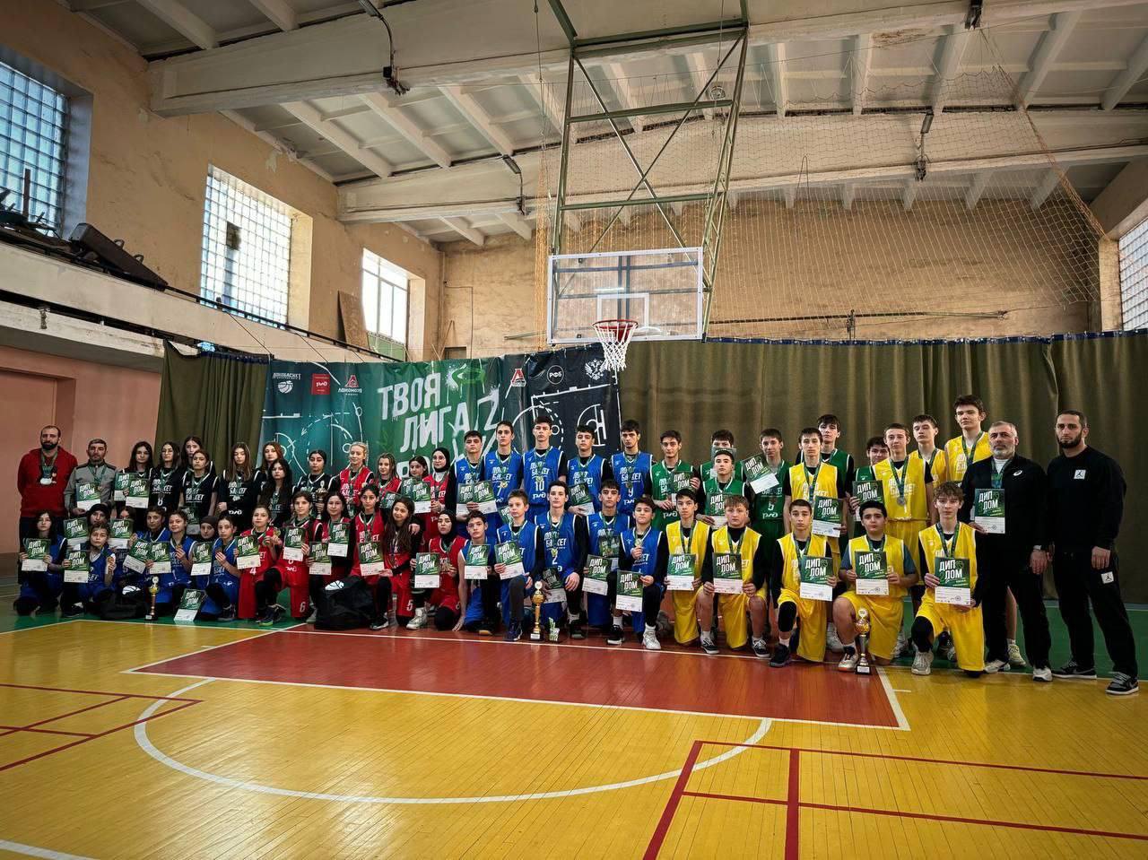 В Дагестане завершился региональный этап «Локо-Баскет»