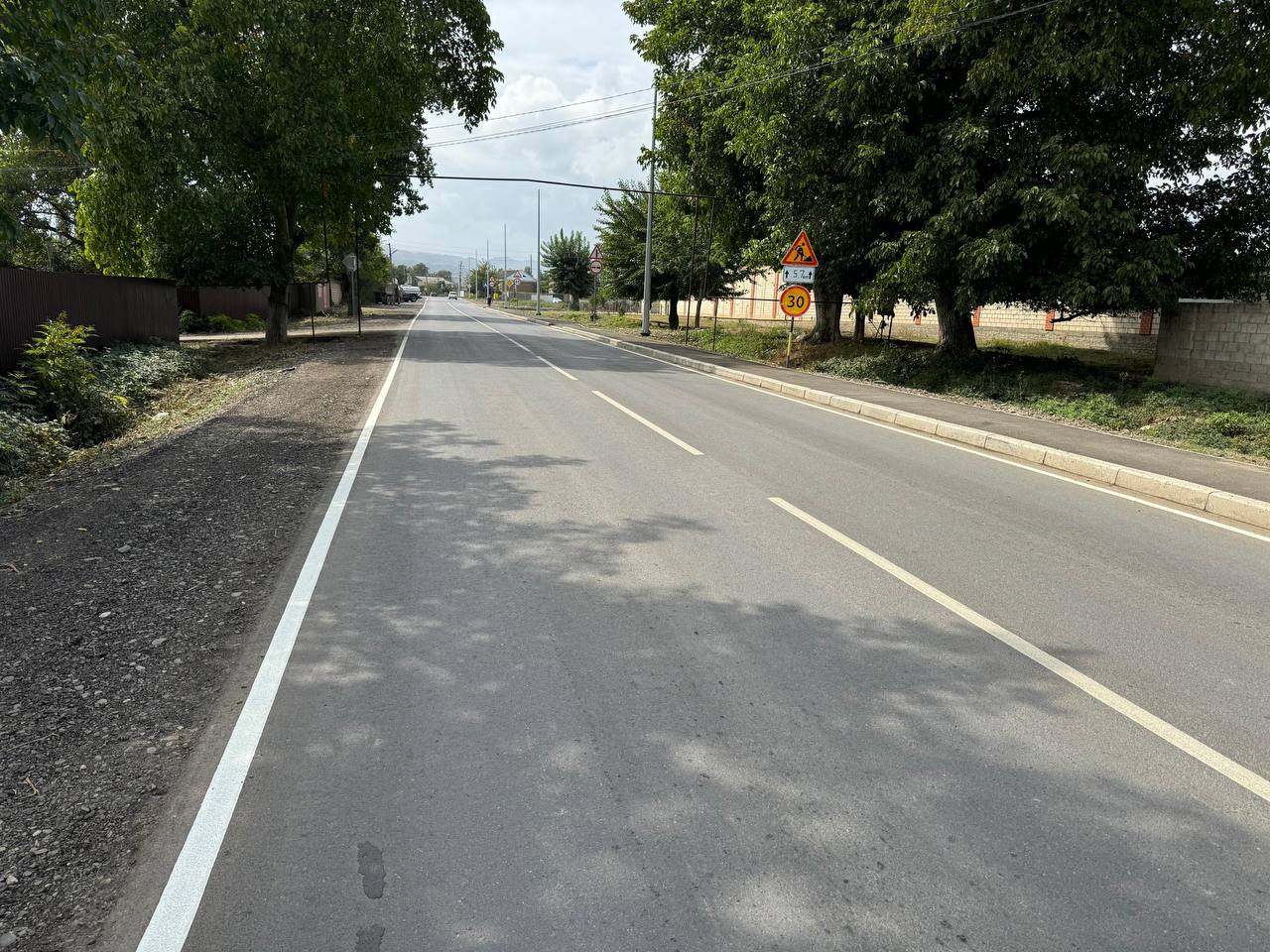 На юге Дагестана капитально отремонтированы 3 км дороги местного значения