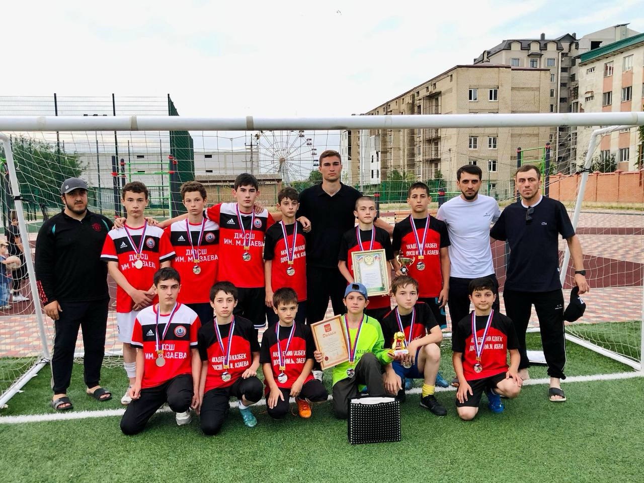 Футбольный турнир на призы Тамерлана Мусаева провели в Кизилюрте