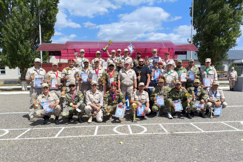 Сильнейших офицеров-спортсменов Северо-Кавказского округа Росгвардии определили в Зеленокумске