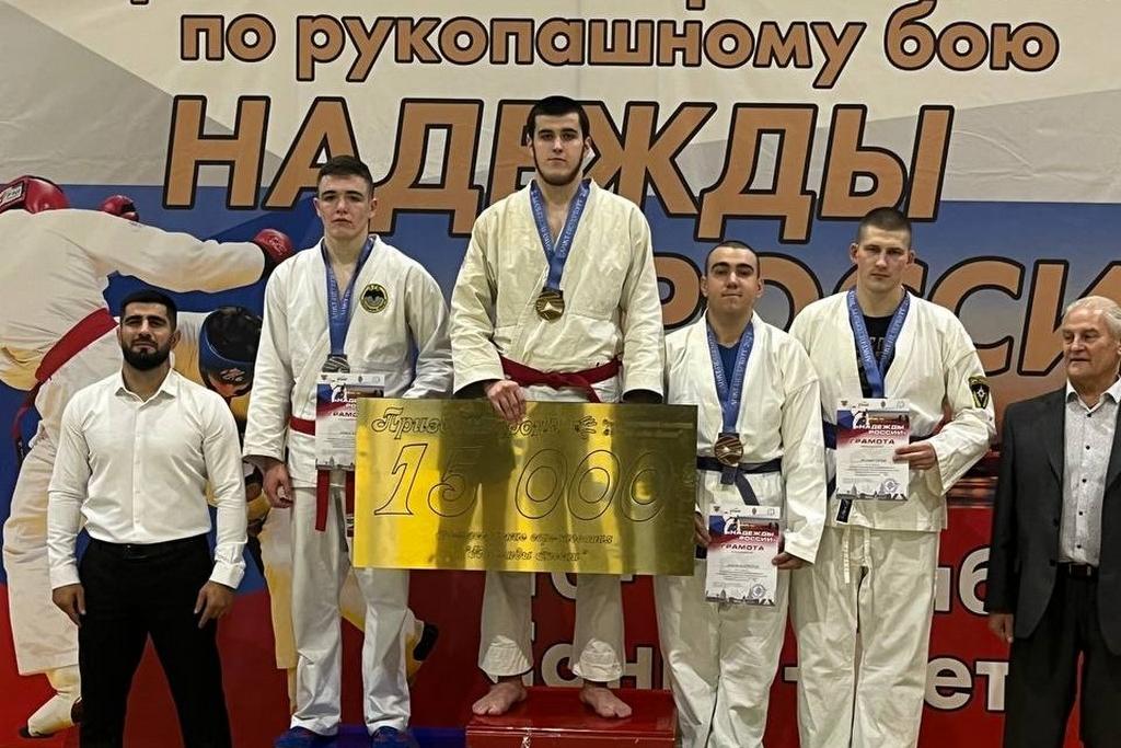 Дагестанские рукопашники победили на турнире в Санкт-Петербурге