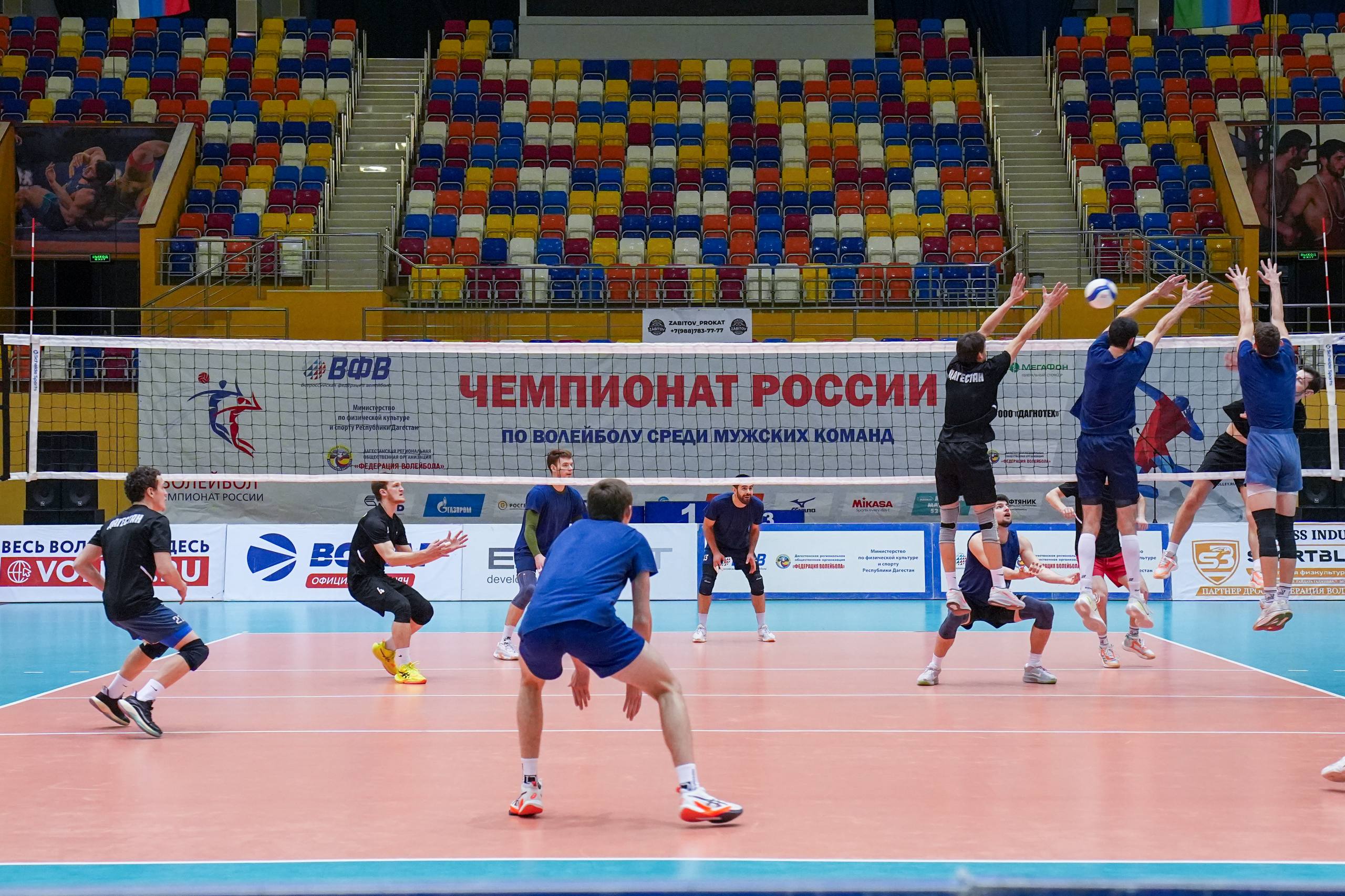 ВК «Дагестан» проведет домашний тур Чемпионата России против челябинского «Динамо»