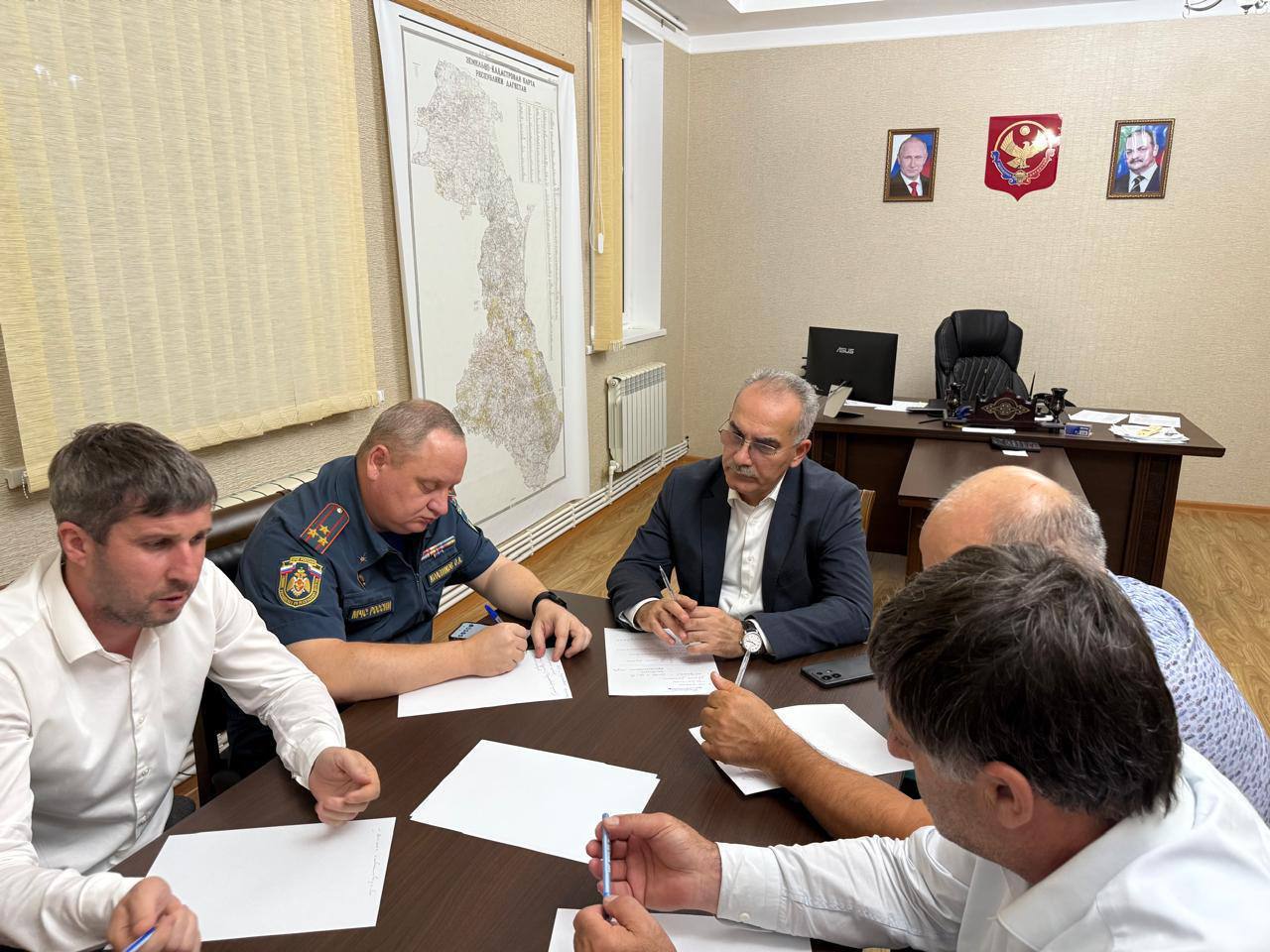 Ландшафтный пожар в Тарумовском районе ликвидирован