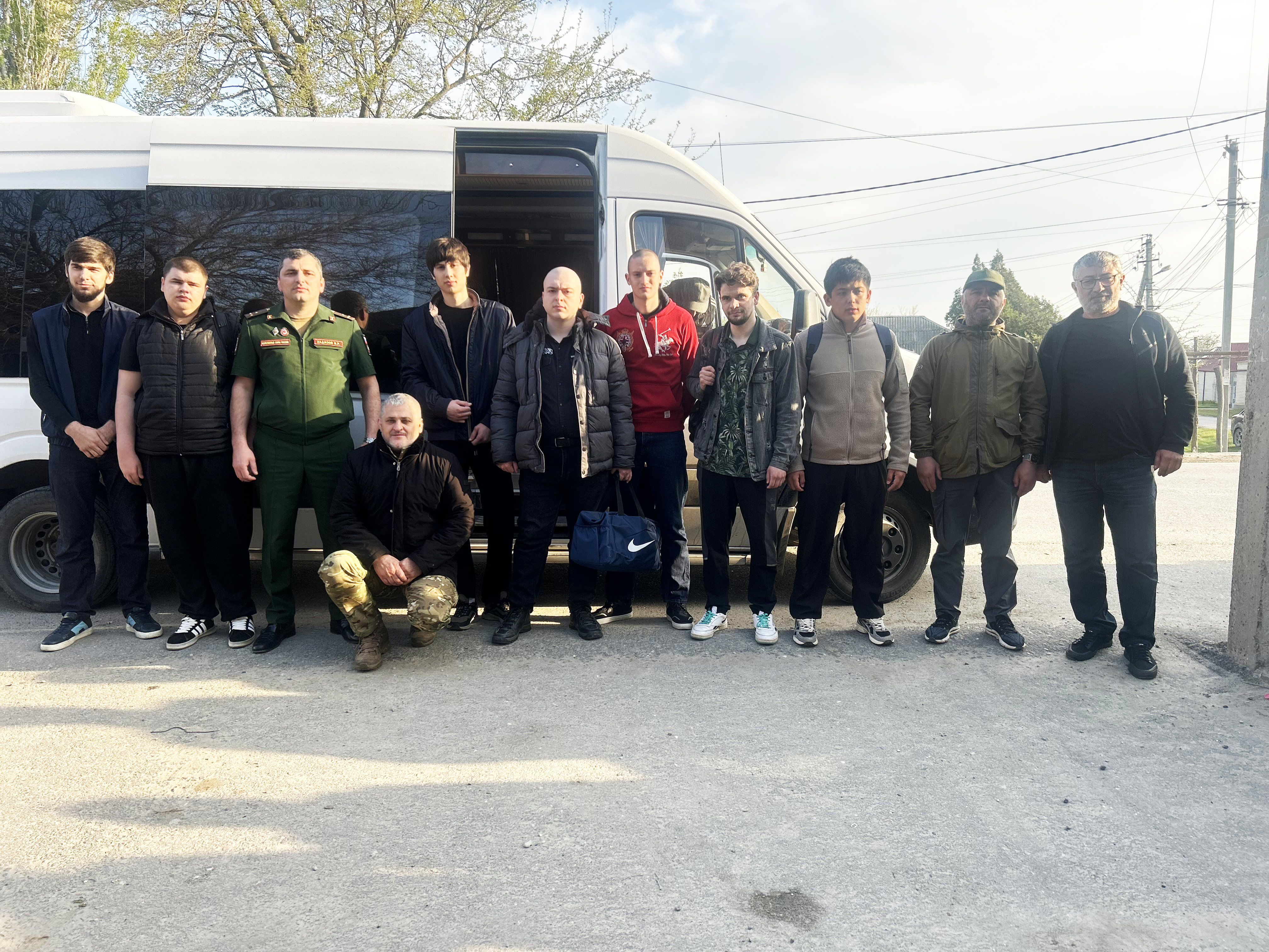 Призывники из Тарумовского района отправились служить в армию