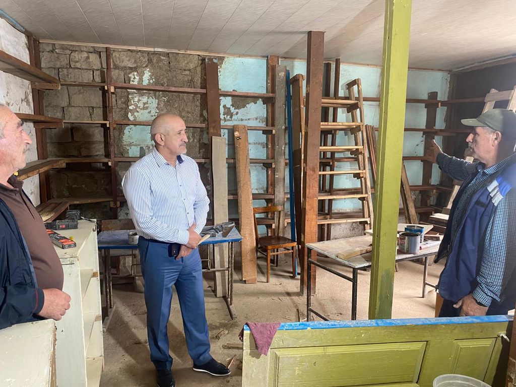 Глава Дахадаевского района Магомед Абдулкадиров посетил село Зильбачи с рабочим визитом