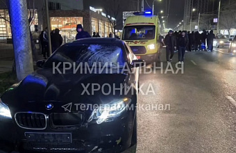 Водитель «BMW» на высокой скорости сбил насмерть пешехода в Махачкале