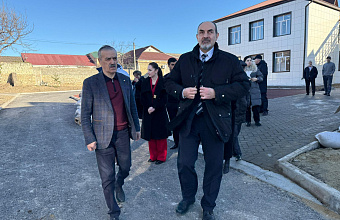 Нурбаганд Нурбагандов посетил обновленную школу №2 в Сергокалинском районе