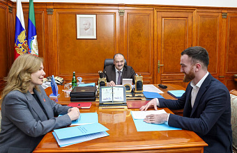 Сергей Меликов встретился с Героем России, участником СВО Темирланом Абуталимовым