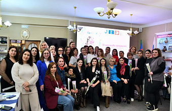 В Каспийске прошло арт-терапевтическое мероприятие для жён военнослужащих