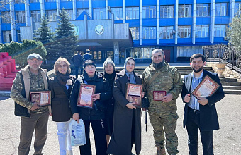 Отца участника СВО из Левашинского района чествовали в Махачкале