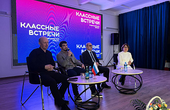 В школе Героя прошла встреча с братом Магомеда Нурбагандова Арсеном Нурбагандовым