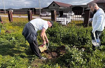 Новолакский район готовится к открытию Сада памяти