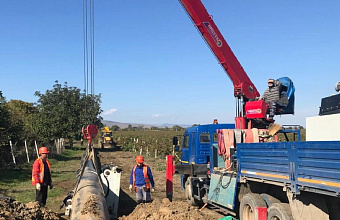 В Дагестане практически завершены работы по укладке труб второго этапа водовода «Кайтаг – Дербент»