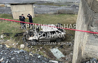 Автомобиль опрокинулся в обрыв в Дагестане, погибли два человека