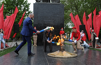 В Махачкале прошла всероссийская акция «Храним огонь Победы»