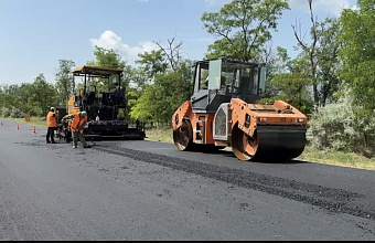 Дорожники проводят укладку асфальта на автодороге «Манас - Сергокала – Первомайское» в Сергокалинском районе