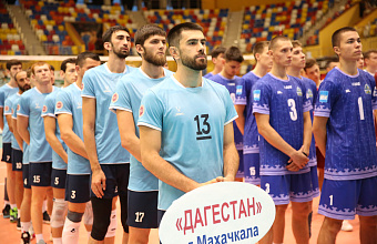 В Каспийске пройдут матчи Чемпионата России по волейболу