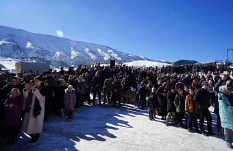 Патриотическое мероприятие к 80-летию Победы прошло в Хунзахском районе