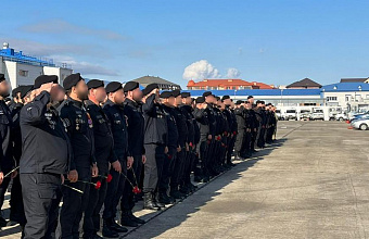 В Каспийске прошли мероприятия к 26-й годовщине образования ОМОН «Скорпион – Каспий» 