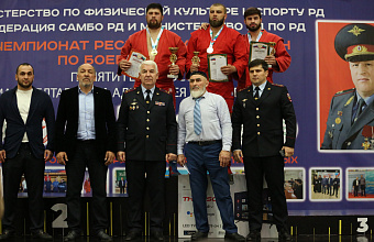 Самбисты разыграли награды турнира памяти Адильгерея Магомедтагирова