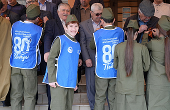 Казбековский район присоединился ко всероссийской акции «Георгиевская ленточка»