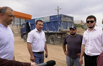 На улице Дрожжина г. Дербента началось строительство нового детского сада