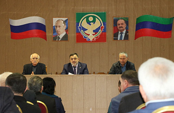 Зампредседателя Правительства РД Рамазан Джафаров принял участие в заседании АТК Магарамкентского района