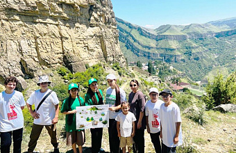 Гунибские школьники разработали собственный проект экологической тропы