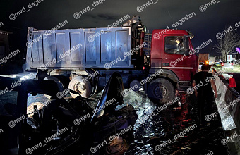 Смертельная авария с участием грузовика произошла в пригороде Махачкалы