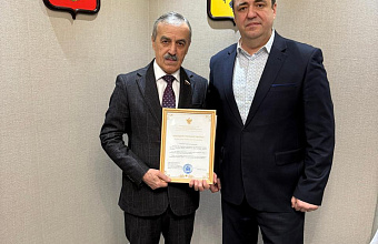 Нурбаганд Нурбагандов награжден благодарственным письмом за помощь жителям Херсонской области