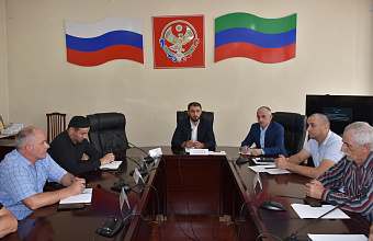 В Акушинском районе обсудили вопросы проведения весеннего призыва