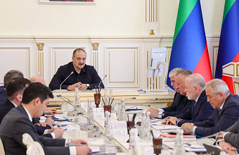 Глава Дагестана проводит заседание Координационного совета по развитию агломераций