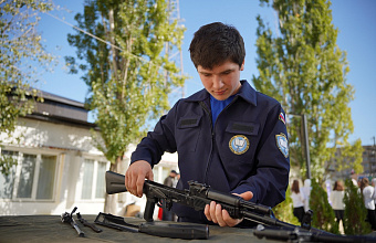 Агитационная бригада Минмолодежи в рамках проекта «Дорогами Побед-80» посетила Унцукульский район