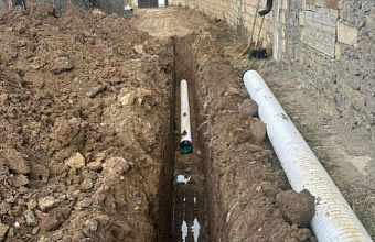 В Дагестанских Огнях уложили уже более 68 км новых канализационных сетей