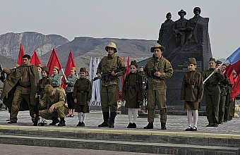 В Ботлихском районе прошел торжественный митинг «Время выбрало нас!»