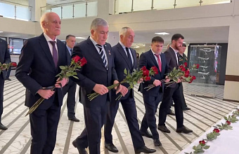 Герой России Магомед Баачилов встретился с семьями военнослужащих