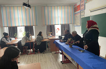 Лекторская группа продолжает встречи со школьниками Хасавюрта