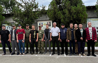 Состоялись очередные проводы призывников Кизлярского района на срочную военную службу