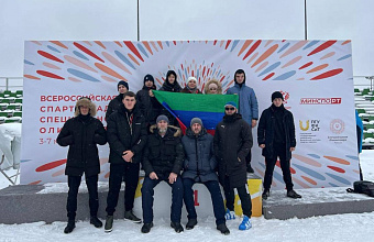 Дагестанские спортсмены преуспели в беге на снегоступах