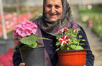 В пригороде Махачкалы местное хозяйство выращивает до 100 видов различных цветов для парков и скверов