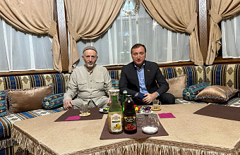 Заур Аскендеров посетил муфтия Дагестана шейха Ахмада Афанди Абдулаева