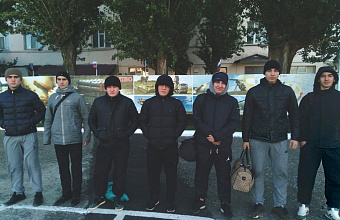 Новобранцы из Кайтагского и Дахадаевского районов пополнили ряды Российской армии