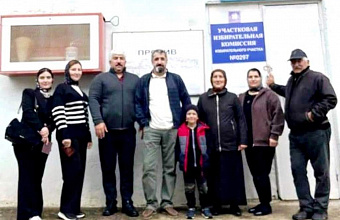 В Гунибском районе династия учителей Ахмедовых приняла участие в выборах