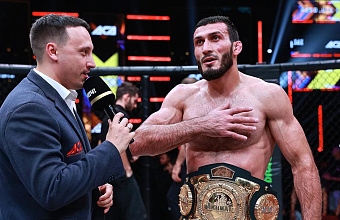 Чемпиону ACA Магомедрасулу Гасанову пора в UFC, считает Хабиб Нурмагомедов