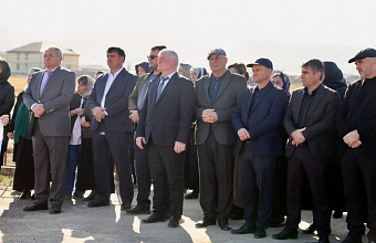 В Левашинском районе состоялась открытие новой аллеи, созданной в рамках федерального проекта