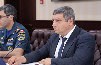 Проект плана работы Комиссии по предупреждению и ликвидации ЧС обсудили под руководством Сергея Меликова