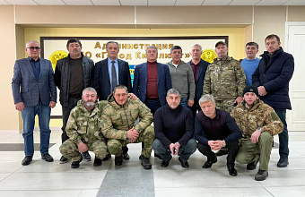 Абдурахман Махмудов встретился с участниками СВО в Кизилюрте