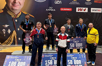 Дагестанский борец выиграл турнир памяти Героя России Романа Кутузова